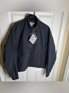 Flying Cross Police Duty Guard Full Zip Soft shell Jacket LAPD Navy Size Large